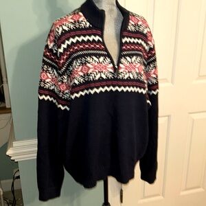 One week left to make an offer on this- Izod zipper sweater